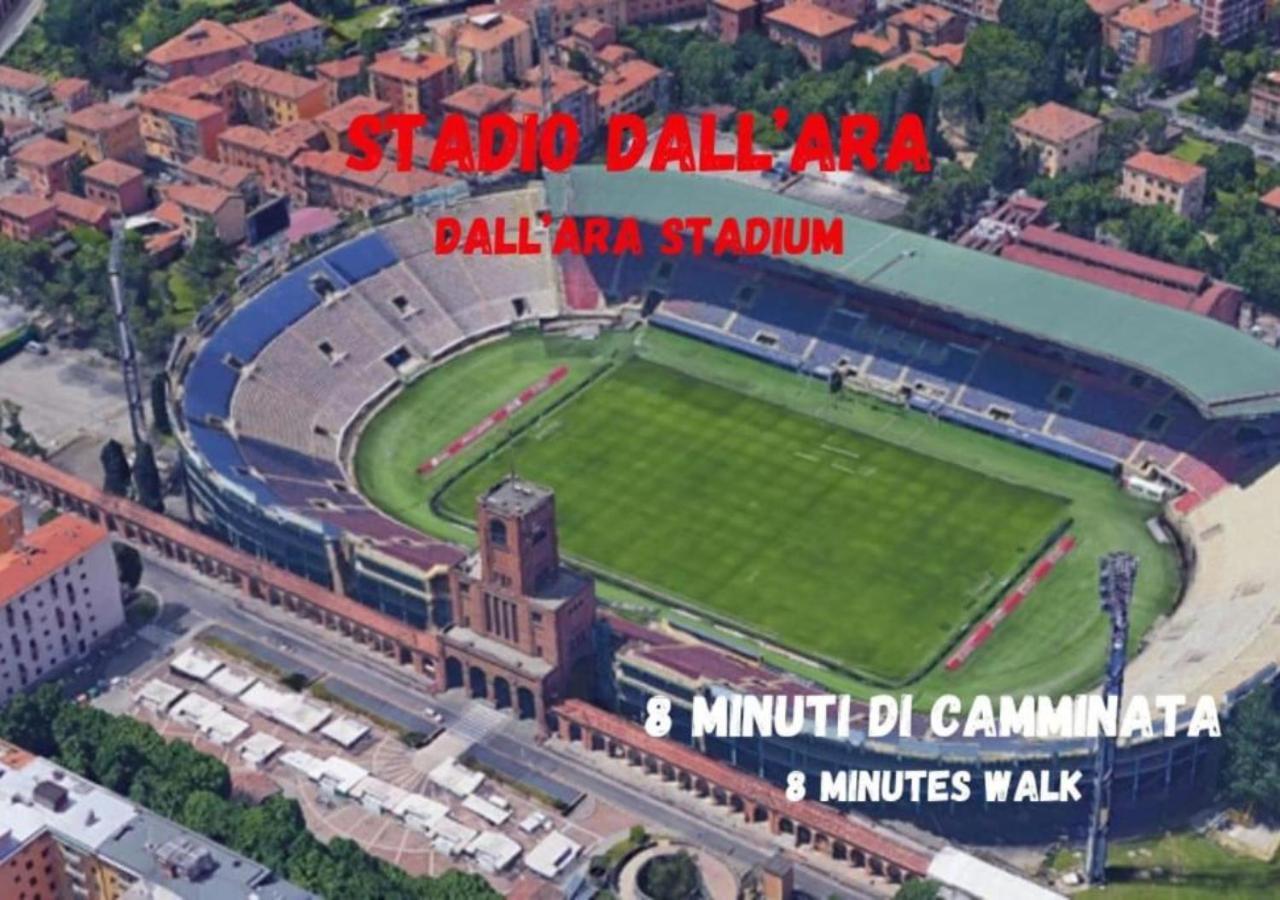 Industrial Design Loft - Appartamento Vicino Lo Stadio Bologna Luaran gambar